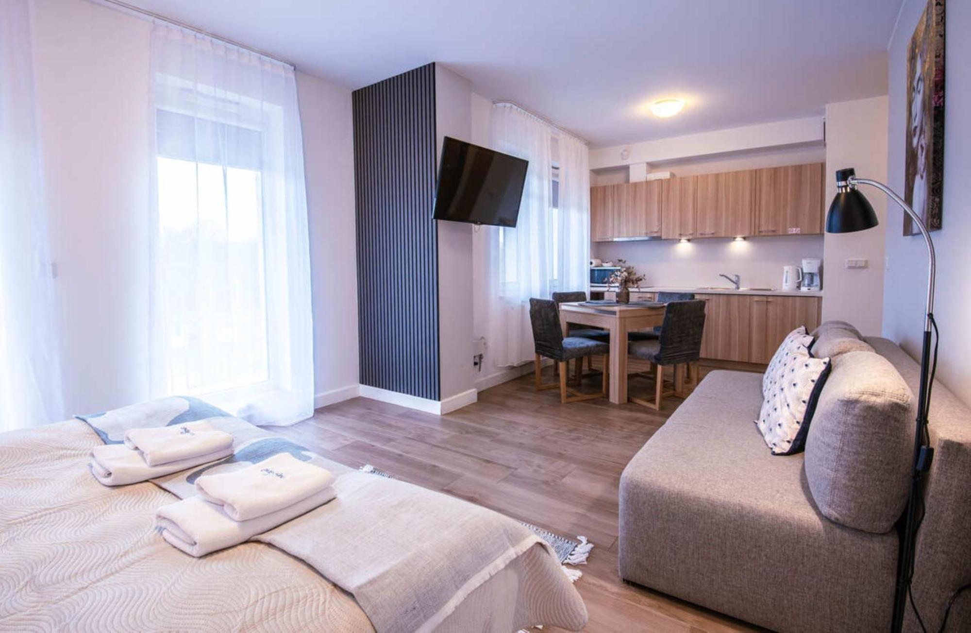 Apartamenty Na Wyspie - Aquamarina - Parking Svinoústí Exteriér fotografie